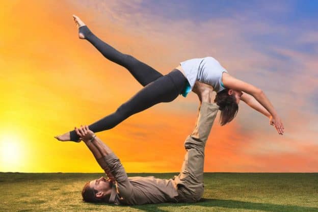acroyoga posições