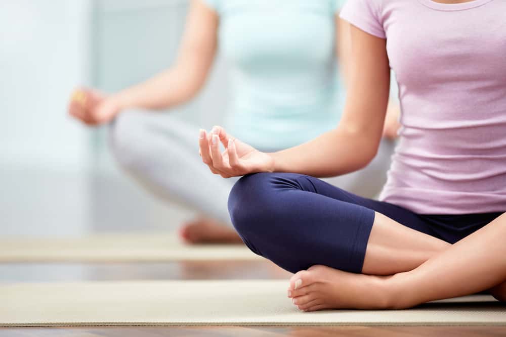 Aula de yoga