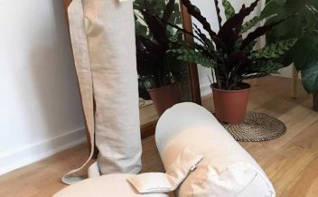 Bolster de yoga orgânico