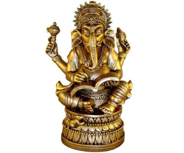 Estátua de Ganesha em resina