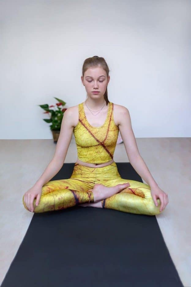 leggings-camiseta-de-yoga-estilo-folha