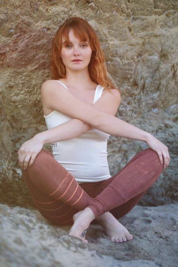 Leggings de yoga algodão orgânico
