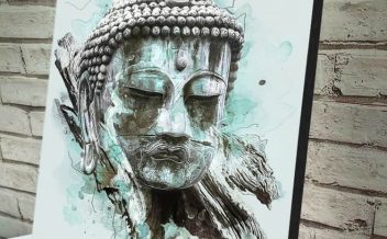 Poster / Quadro A4 Buda