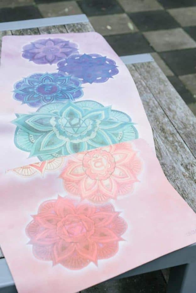 tapete 7 Chakra Hot Yoga Mat