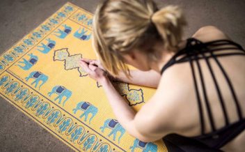 tapete elefante Yoga mat