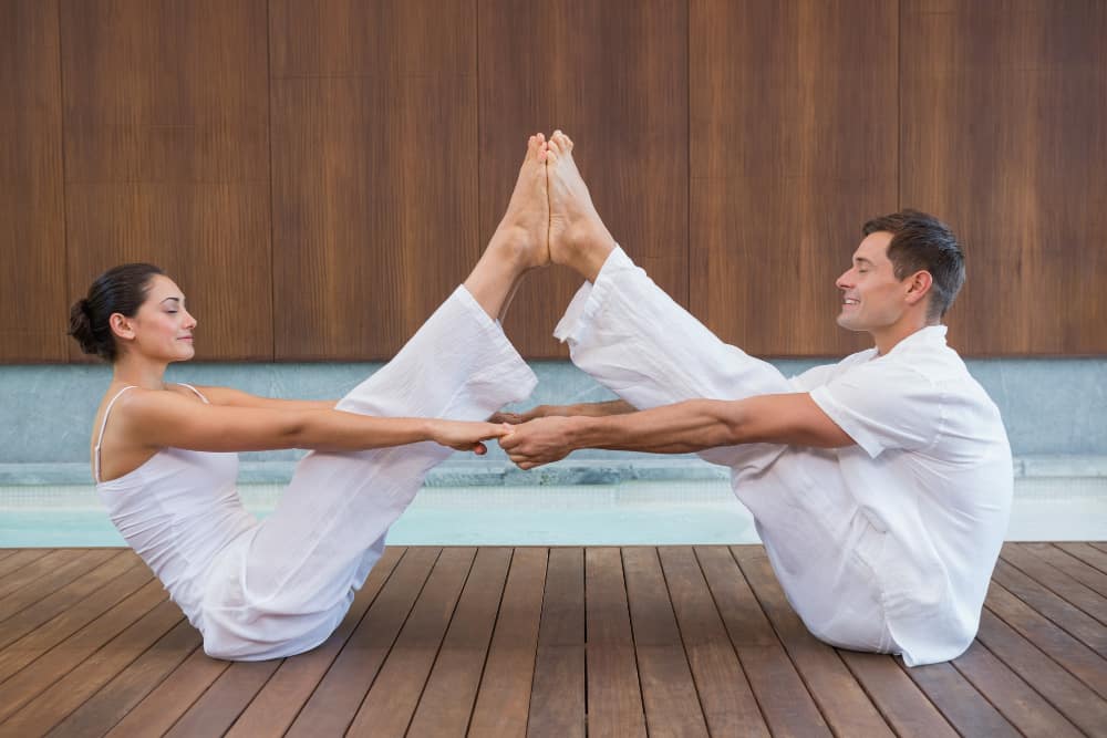 Yoga em dupla