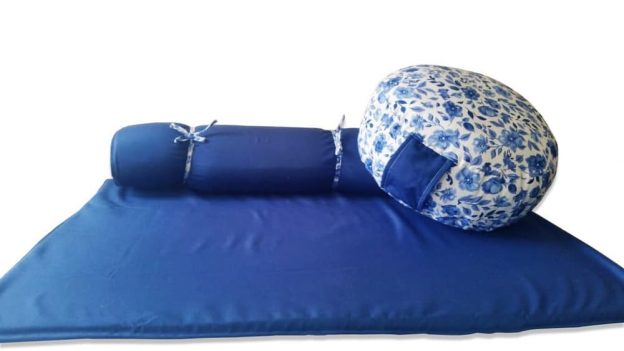 Zabuton tapete acochoado para meditacao e yoga