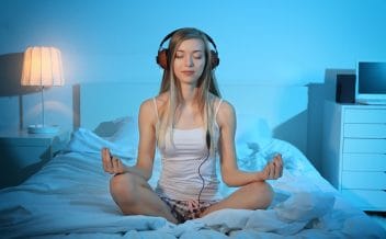 meditar antes de dormir