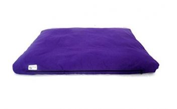 zabuton de yoga morado