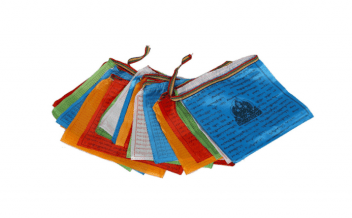 Bermoni banderas tibetanas de seda