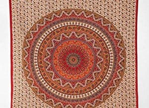 Hippie Colcha tipo Mandala Bohemia
