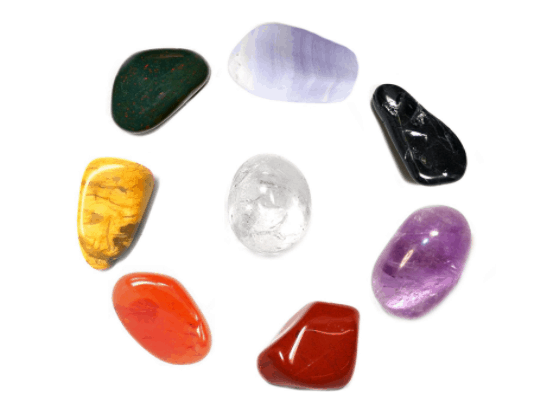 Set piedras estilo chakras