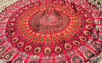 UrbanCharm toalla tipo mandala