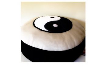 cojin maylow yoga simbolo ying yang