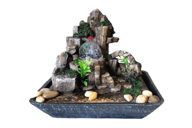 Fuente estilo zen iluminación LED