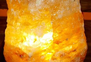 Lámpara mediana de sal del-Himalaya