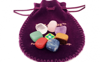 Piedras tipo chakras de curación