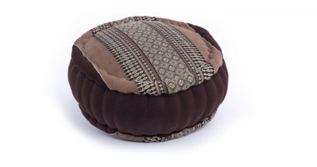 zafu para meditacion marron