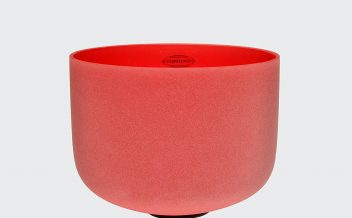 Cuenco tibetano rojo