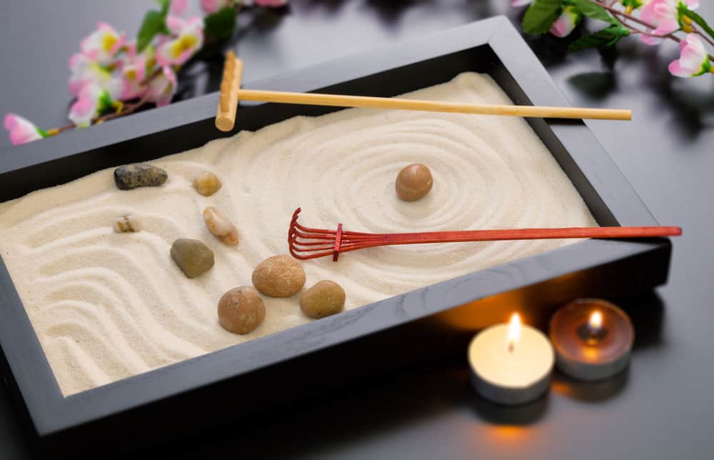 Jardin zen interior